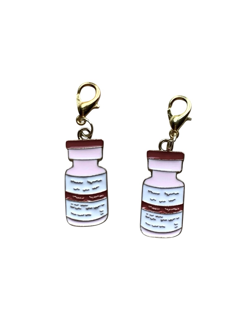 Medical Themed Charms For Keychains, Bracelets, Backpacks, Zipper Pulls, & Etc.
